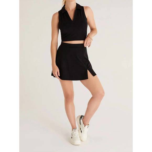 NEW Z SUPPLY hit the court skort in black - Picture 4 of 4